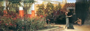心のこもった歓迎ロマンチックなサー・ローレンス・アルマ・タデマ Oil Paintings